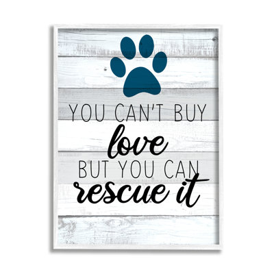«You Cannot Buy Love Love Paw», signe inspirant de Kim Allen