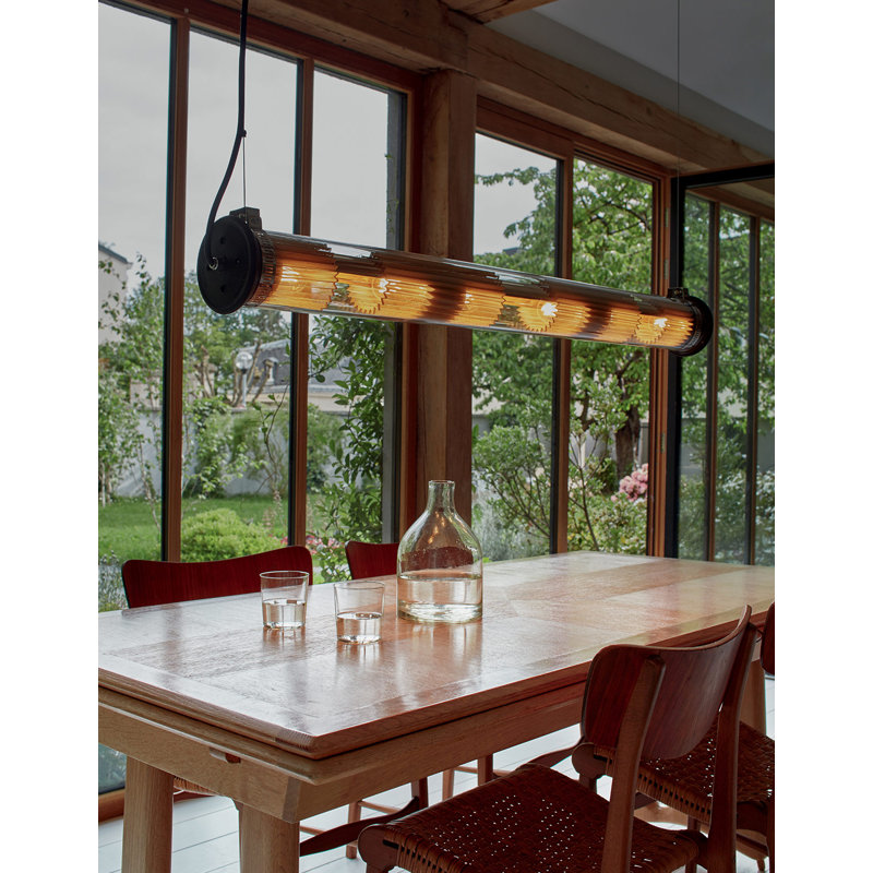 Pendant, 5.7087" H x 51.9685" W x 5.7087" D