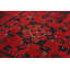 Tapis de zone en laine rouge 4 pi 1 po x 6 pi 3 po à main one-of-kind-noué la 2010s esari turque Allaina