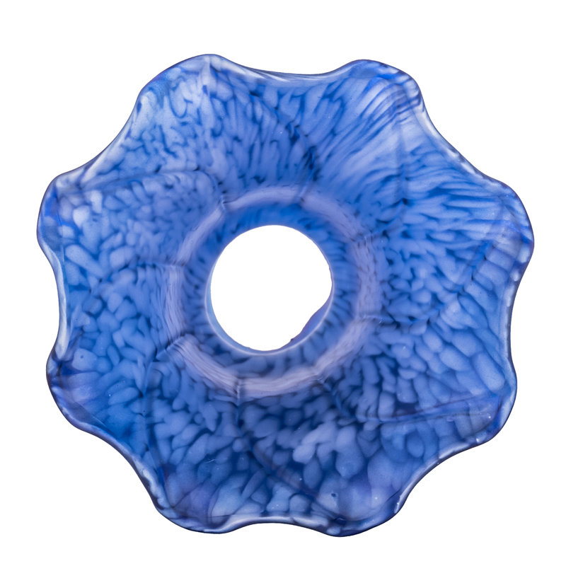 Novelty Lamp Shade, Blue, 6" H x 4" W x 4" D