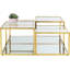 Coffee Table Orion Gold (4/Set)