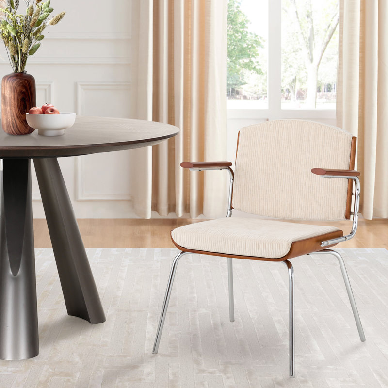 Nara Armchair – Beige/Brown