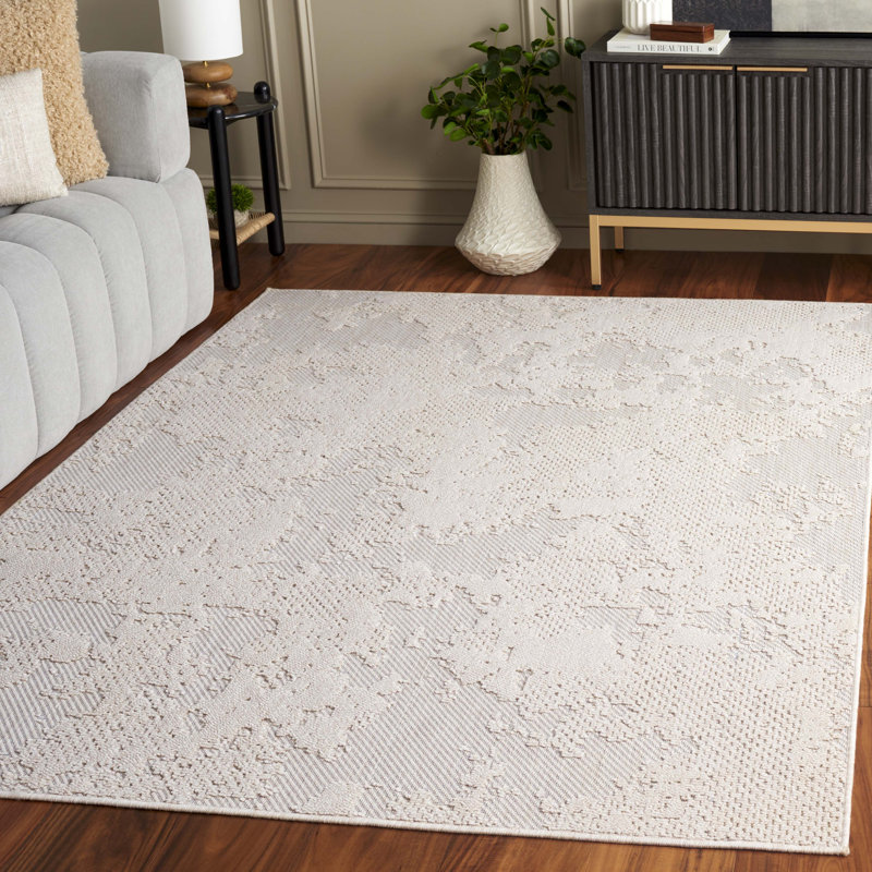 Tapis d'intérieur / extérieur Milos Performance Abstract, Rectangle 5 pi 3 po x 7 pi 6 po