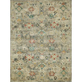 Oxford Hand-knotted Ghazni Wool, Gray Area Rug