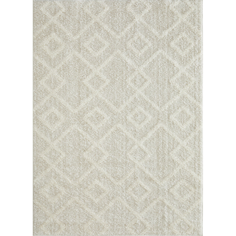 Ikue Performance Geometric Indoor Rug, Rectangle 7'10" x 9'10"