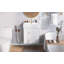 Meuble-lavabo flottant moderne avec lavabo en céramique