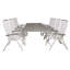 Faiyaz 8 - Person Patio Dining Set with Extendable Rectangular Table-510774340