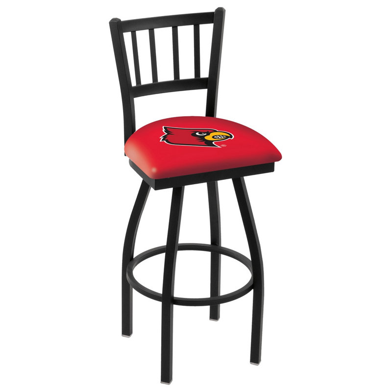 Tabouret de comptoir pivotant de 25 po NCAA, Cardinals de Louisville, 25 po de hauteur