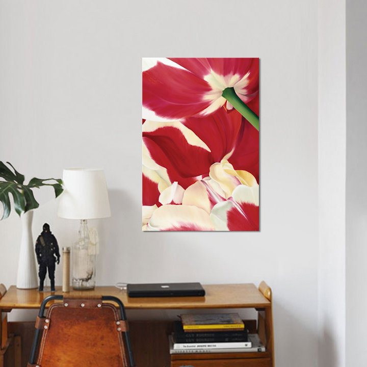 «Flower Dream», impression sur toile, H 26 po x l 18 po x P 1,5 po, Pas de tapis, Toile tendue