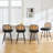 Upholstered Swivel Counter Stool With Rattan Backrest-1282506434-1282506435