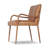 Quill Dining Armchair-Chaps Saddle