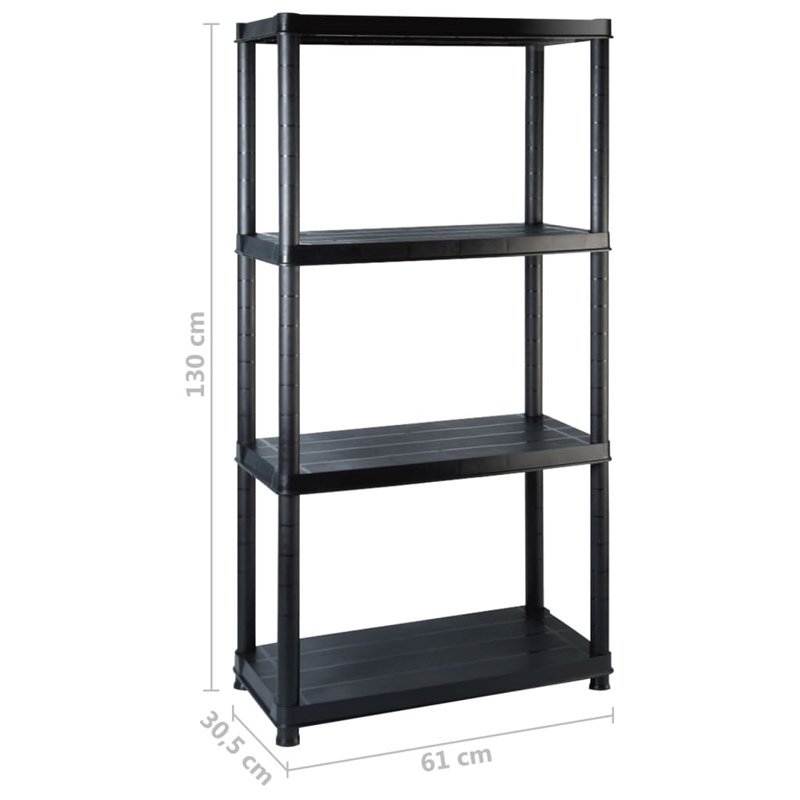 Pawlowski 248.5 cm W Shelving Unit