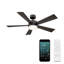 Wynd 5 - Blade Outdoor /Indoor Smart Ceiling Fan with Remote Control and LED Light Kit Included, Works With Alexa and iOS or Android App-32650294-32650293