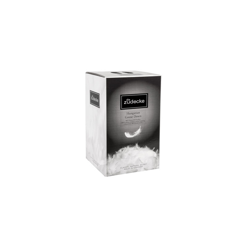 90% Hungarian Goose Down 13.5tog Duvet, Single