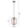 Bartow 1 - Light Lantern Square/Rectangle Pendant with Wrought Iron Accents