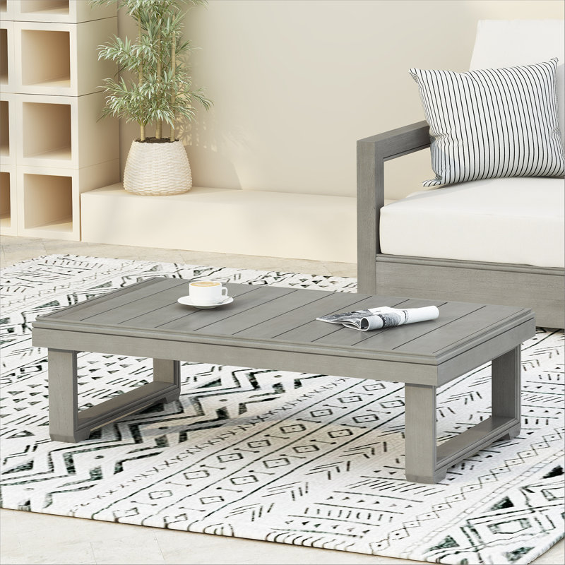 TABLE BASSE WESTCHESTER, Gris clair