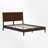 Solid Bamboo Platform Bed Frame With Headboard, No Box Spring Needed-1138081273-1138081278