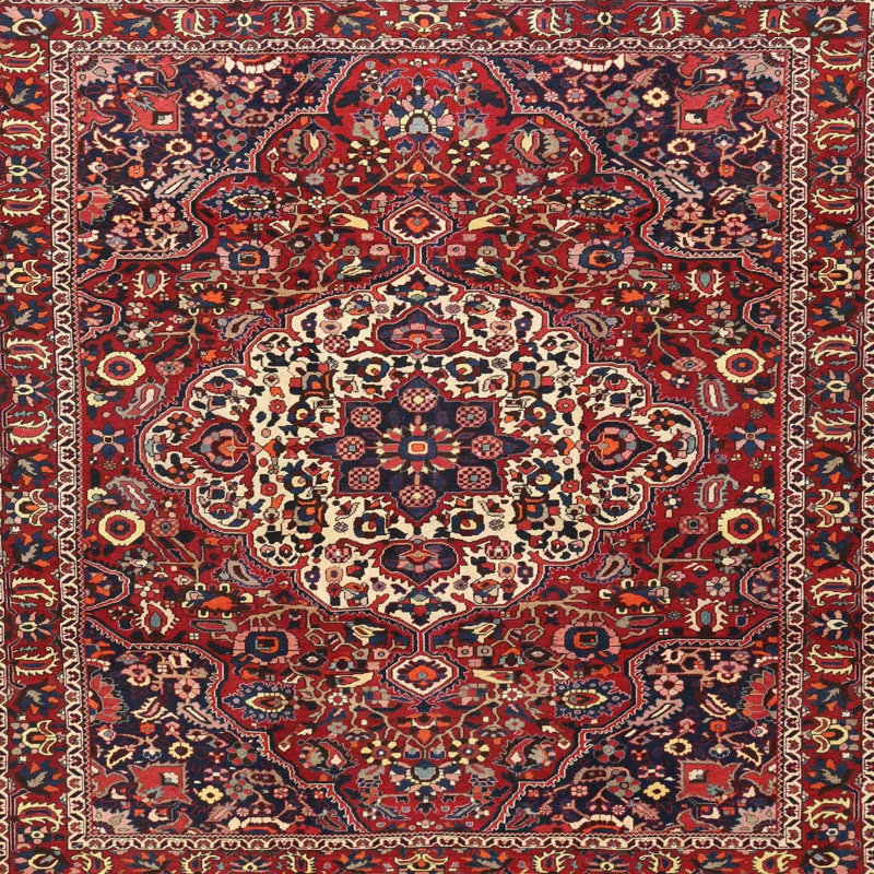 Oriental Indoor Rug, Square 5'