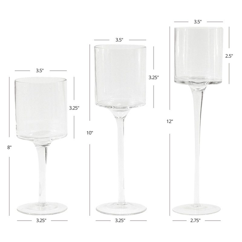 Glass Tabletop Hurricane