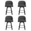 Tabouret pivotant à hauteur de comptoir Elyana-1733665273