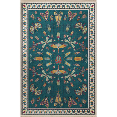 Asenet Floral Indoor / Outdoor Rug
