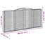 Arvey Silver Metal Fence Panels Included-728597886-728597870