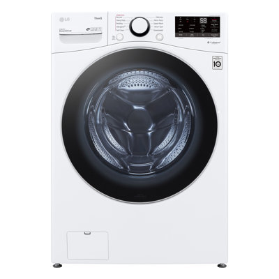 LG 4.5 cu. ft. Ultra Large Capacity Smart Wi-Fi Enabled Front Load Washer with Built-In Intelligence & Steam Technology