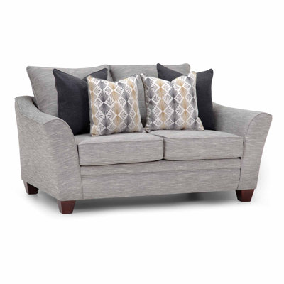 Joeseline 73.5" Flared Arm Sofa with Reversible Cushions