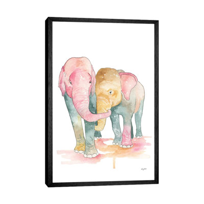 Elephants by Kelsey McNatt - Painting on Canvas