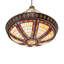 62" Wide Fleur-De-Lis Inverted Pendant
