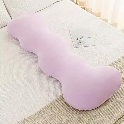 Long High Elastic Pillow with Pillowcase, Suitable for Adults and Children