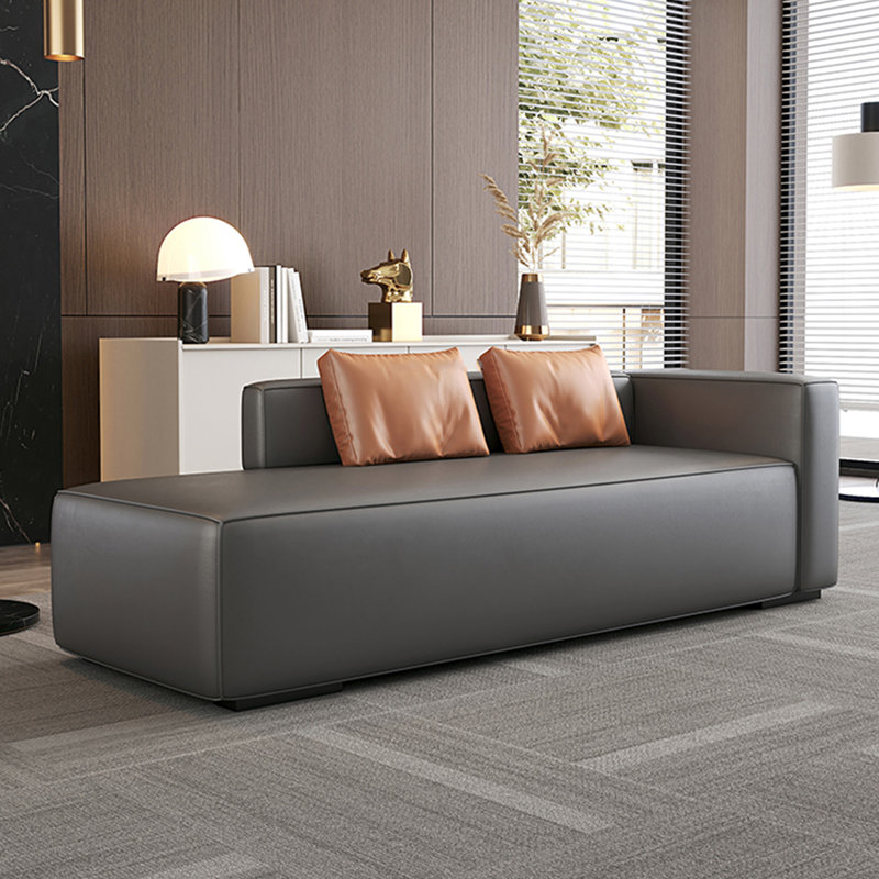 Banc avec revêtement, Gris