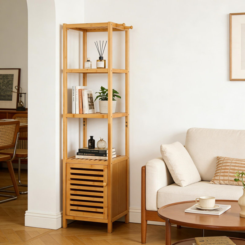 Alezandro Bamboo Bathroom Cabinet