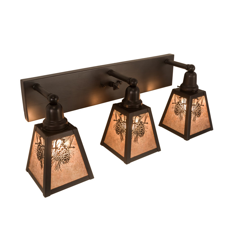 Rustic Lodge 3 - Light Vanity Light