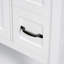 Meuble-lavabo simple 30 po avec plateau en céramique Shanann