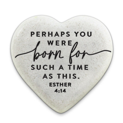Scripture Stone Hope Heart Time As This