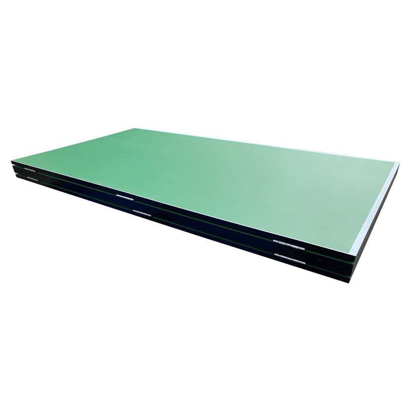 Rack Virgo Table Tennis Conversion Top For Billiard/pool Table 4 Piece, Green