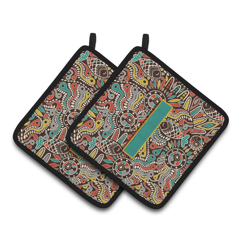 Cuisinier poignée tribal rétro, I