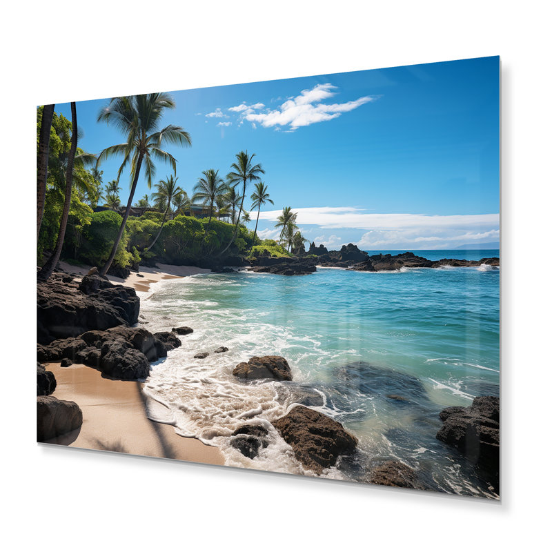Maui Tropical Dreamscape II - impression sur métal Maui, H 24 po x l 32 po