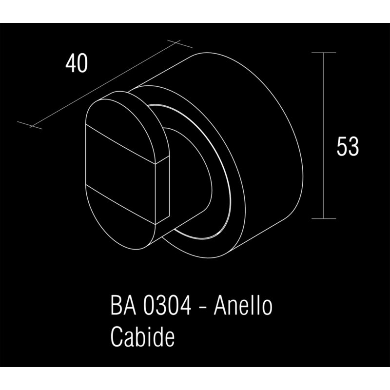 Anello Wall Mounted Towel Hook, Chrome