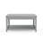 Lund Coventry 36 in. W Wood Coffee Table, Traditional Modern Design, Includes Open Detailing & Storage Shelf, , Cottage, Loft, Apartment, Accent Furniture, End Table, Side Table, Gray Finish-911482634