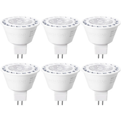 MR16 LED Light Bulb, Dimmable Spotlight Bulb, GU5.3 Bi-Pin Base