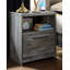 Lit à panneaux, commode, miroir et table de chevet Baystorm-1250978318