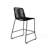 Blomquist Outdoor Counter or Bar Height Stackable Stool in Metal and Rope-1369412425-1369412422