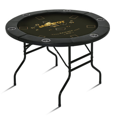 Table de poker ronde pliable Raychee 46 po Texas Holdem