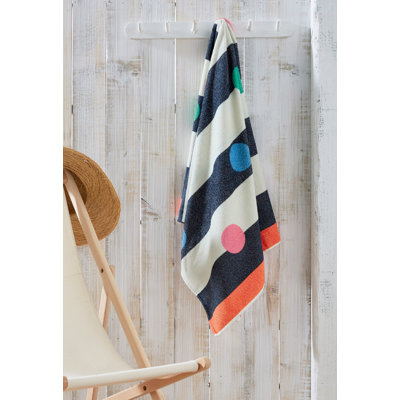 Multi Spot Bath Towel Single