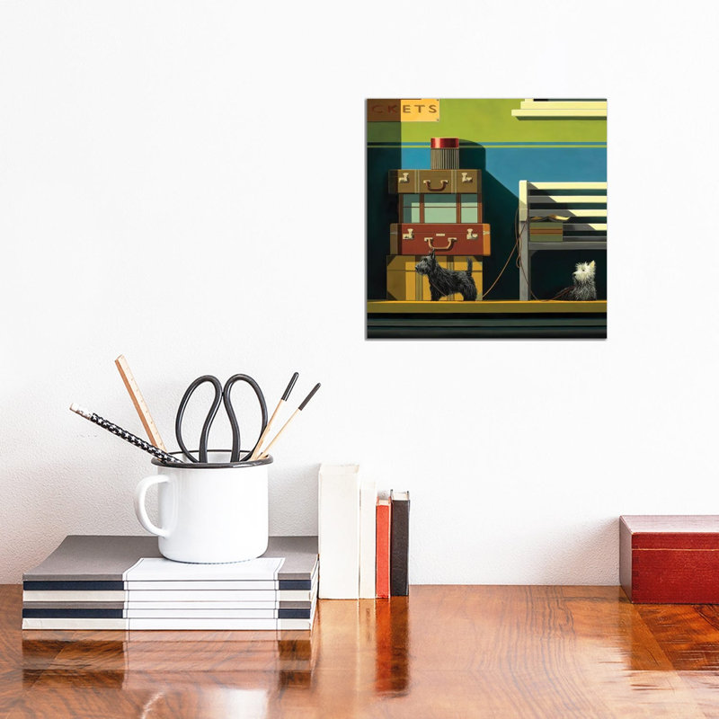 Travelling Companions by Ross Jones - Wrapped Canvas Print, 30.48 cm H x 30.48 cm W