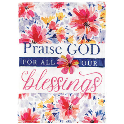 Danykah Double Sided 18'' H x 13'' W Polyester Garden Flag