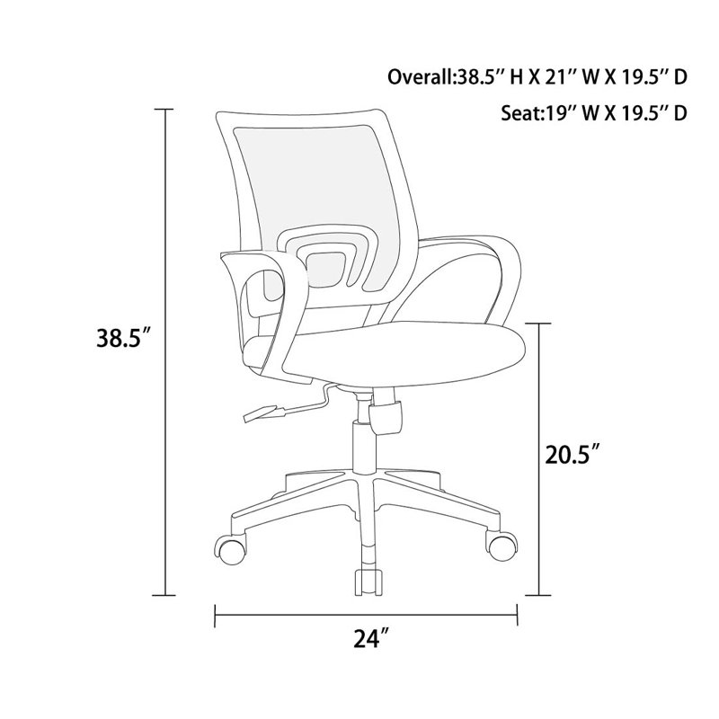Ergonomic Mesh Task Chair