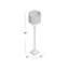 Lampe de plancher fantaisie 60" Gwendolen